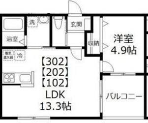 白桜館の物件間取画像